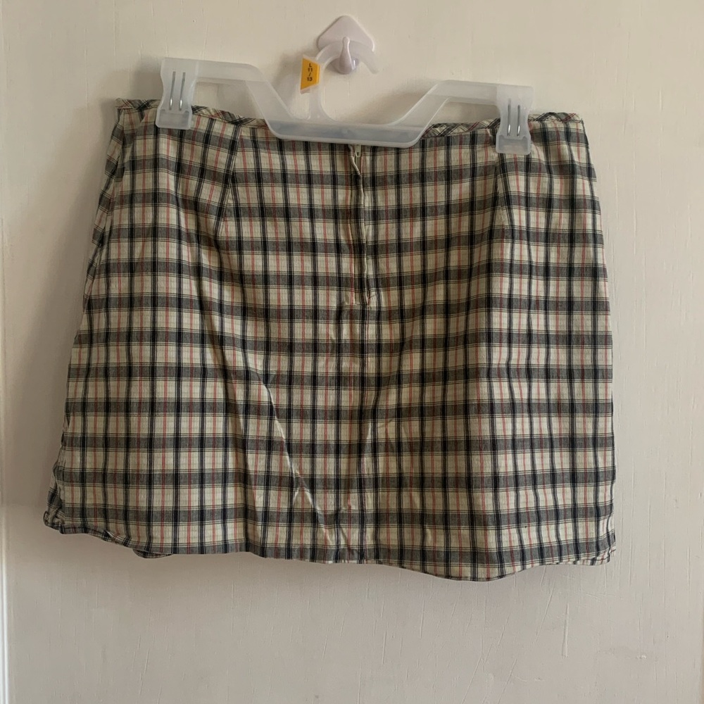 Vintage plaid skort - Picture 2 of 3